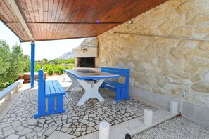 Outdoor dining - House Silvijo (Pag)