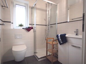 Shower, hair dryer - Anker with Fenced Sun Terrace (Gollendorf)