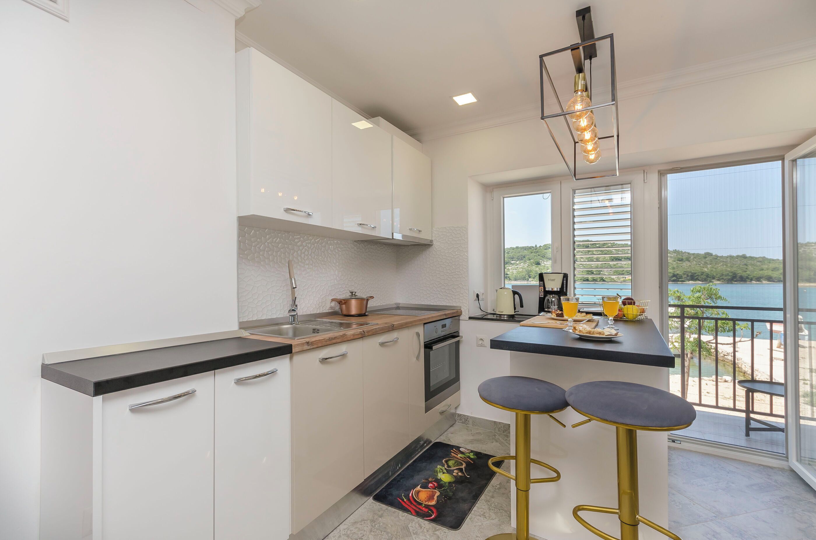 Appartement (A1) | Cuisine privée | Réfrigérateur, un four, surface de cuisson, lave-vaisselle