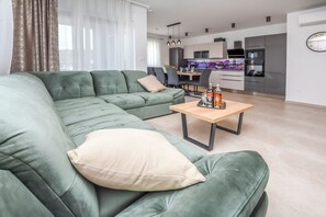 Apartment (A1) | Living room - Apartment Sea Heaven (Rogoznica)
