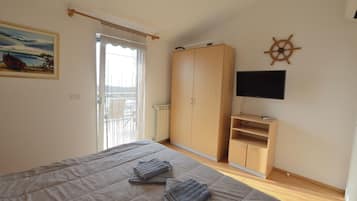 Apartemen (A1) | Setrika/meja setrika dan Wi-Fi gratis