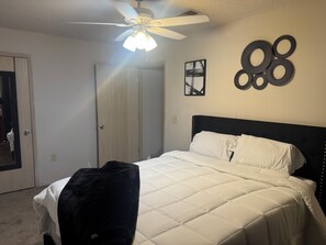 2 bedrooms, WiFi, bed sheets