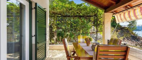 Studio (A1) | Terrasse/patio