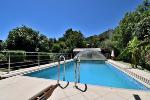 Outdoor pool, a heated pool, pool loungers - House Iva i Ella (Opatija)