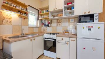 House | Private kitchen | Fridge, microwave, oven, stovetop
