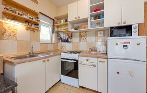 House | Private kitchen | Fridge, microwave, oven, stovetop - House Jasenak (Gracac)