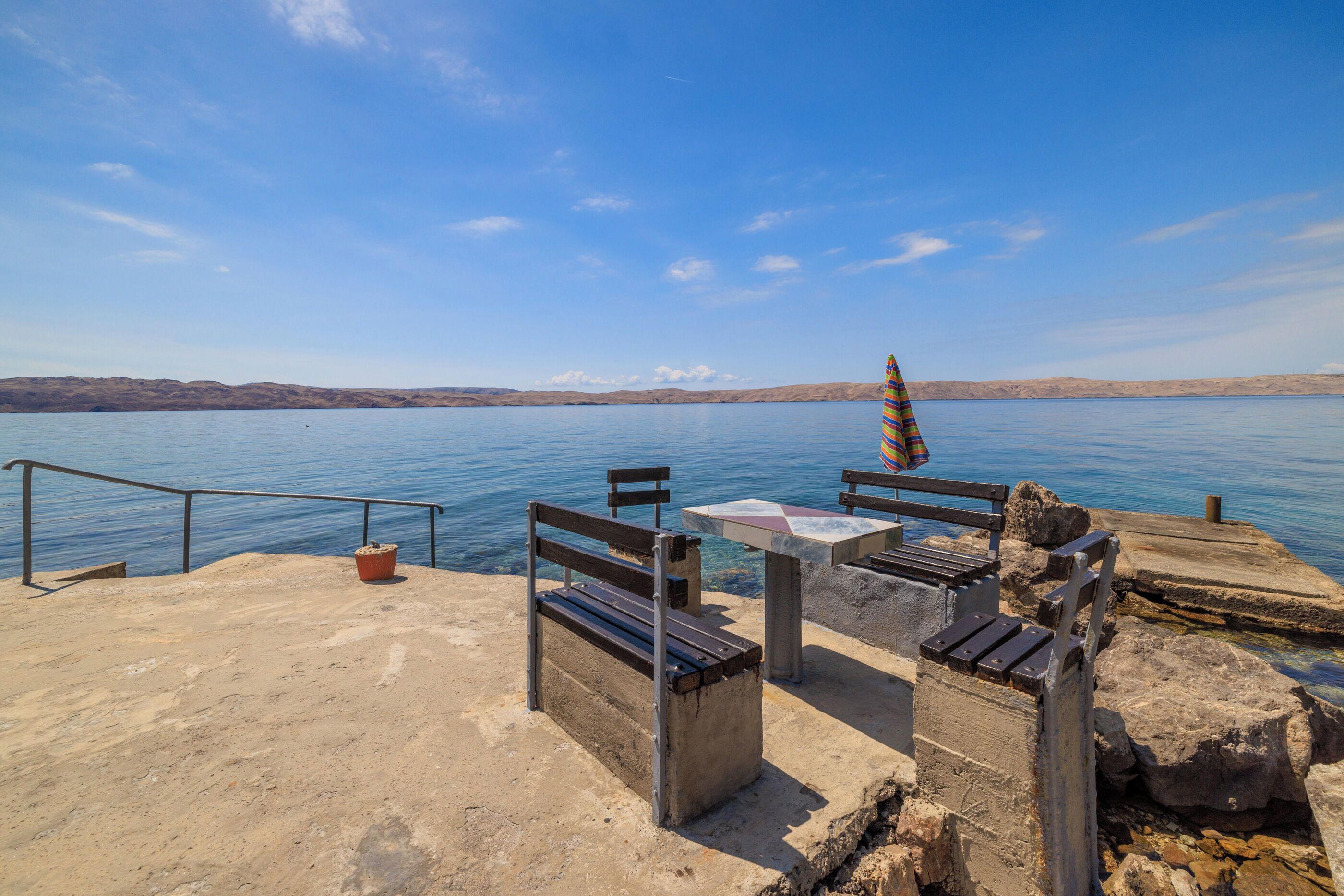 Una spiaggia nelle vicinanze