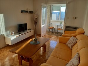Apartment (A1) | Living room - Apartments Marija Sabina (Lopar)