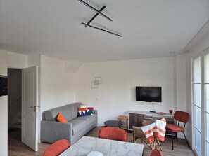 TV - Charming 3-bedroom house in Belle Dune (Fort-Mahon-Plage)