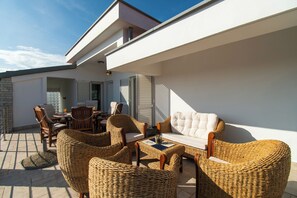 Apartment (A1) | Terrace/patio - Apartment Villa Zlatna (Tisno)
