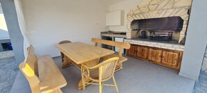 BBQ/picnic Area - Apartments Vallis Aurea (Novi Vinodolski)