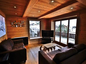 TV - Beautiful 4-room apartment in Chinaillon - 7 guests (Le Grand-Bornand)