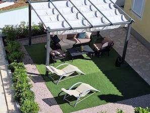 Terrace/patio - House Roca With Jacuzzi (Vodice)