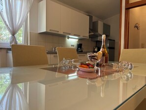 House | Private kitchen | Fridge, microwave, oven, stovetop - House Roca With Jacuzzi (Vodice)