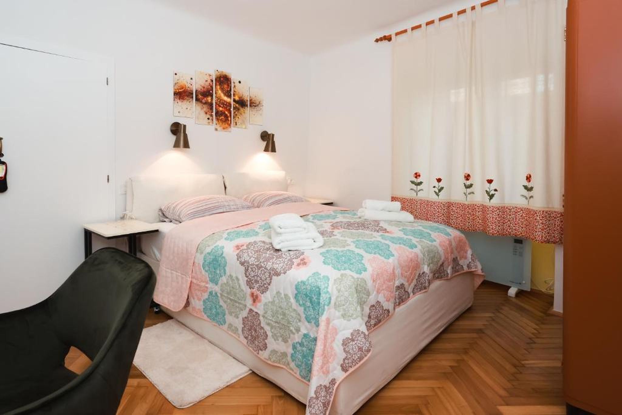 Apartamento (A1) | Ferros/tábuas de passar roupa, Wi-Fi de cortesia