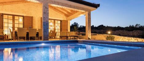 Außenpool, beheizter Pool