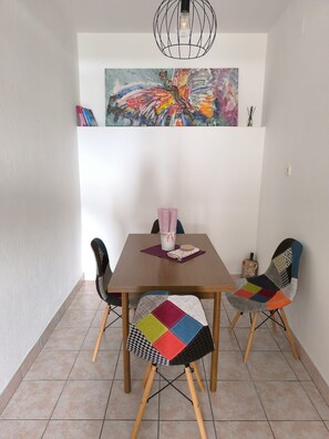 Apartamento (A1) | Opções para refeição