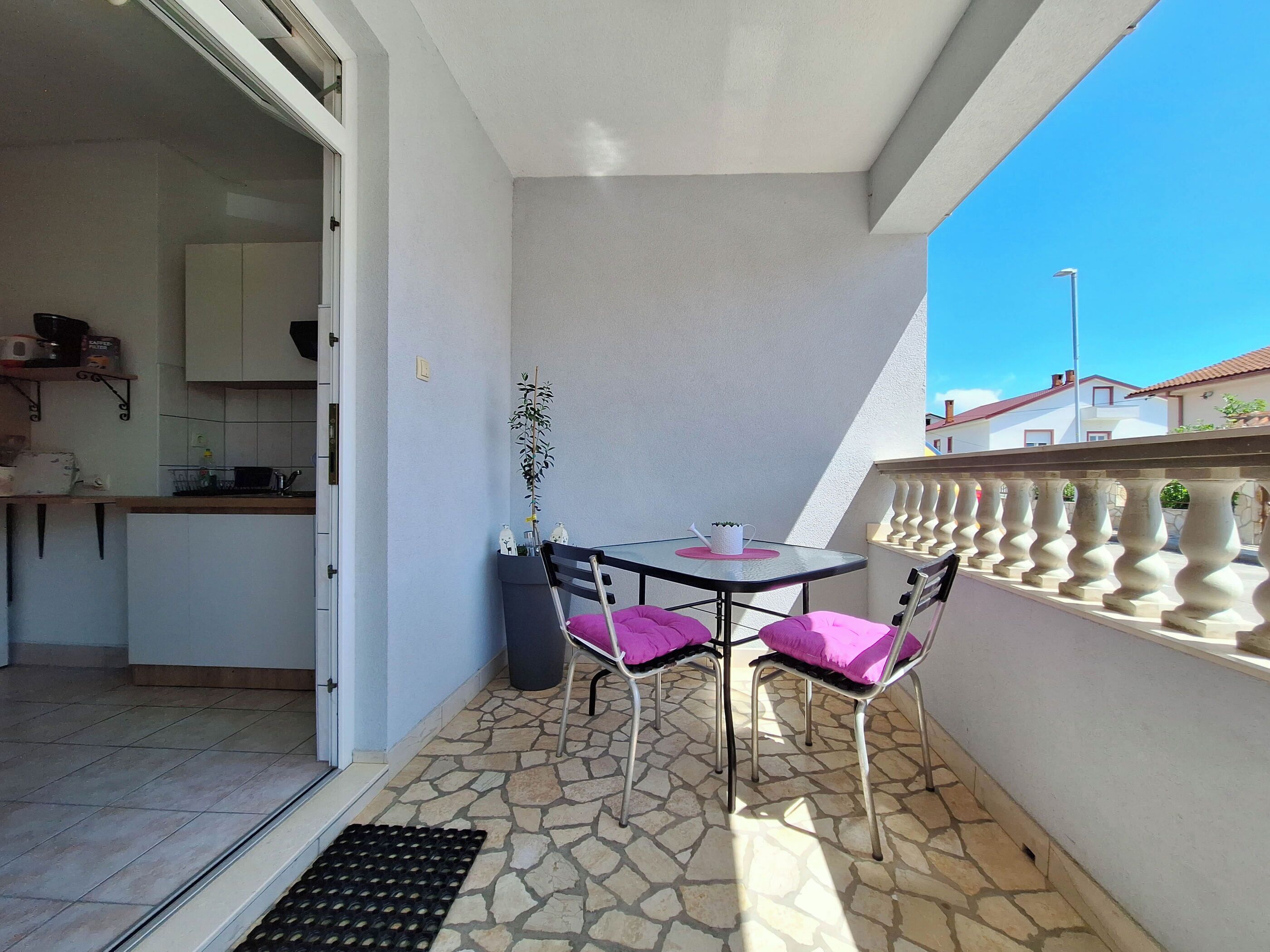 Appartement (A1) | Terras