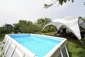 Outdoor pool - House Gioia Cristina (Labin)