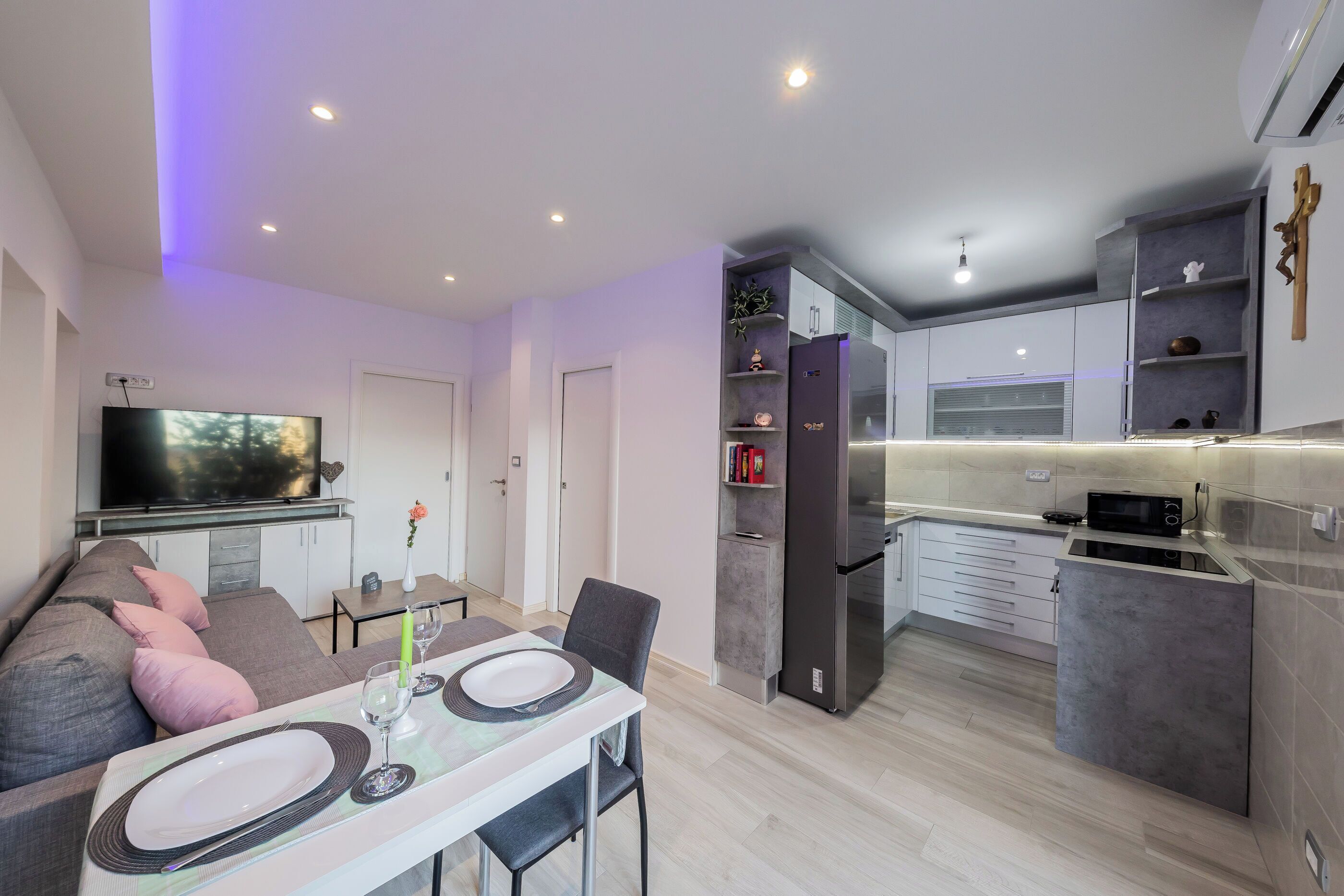 公寓 (A1) | 私人廚房 | 電冰箱、微波爐、烤箱、爐台