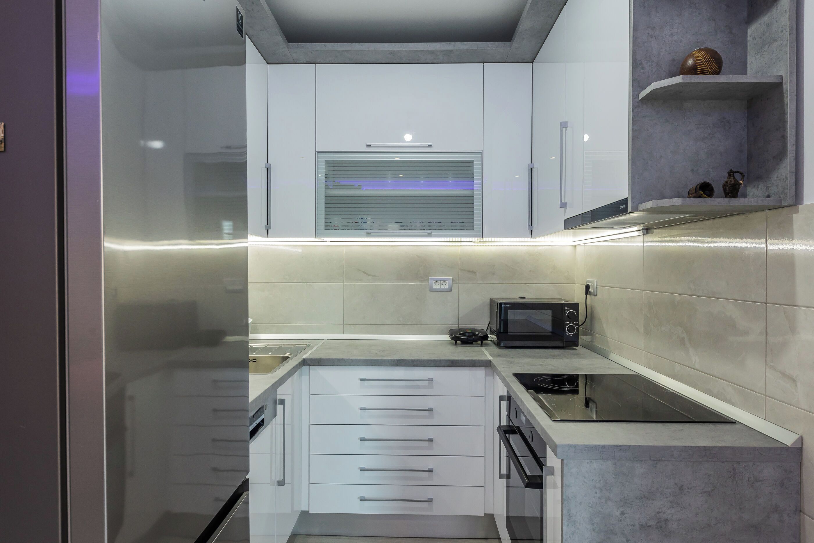 公寓 (A1) | 私人廚房 | 電冰箱、微波爐、烤箱、爐台