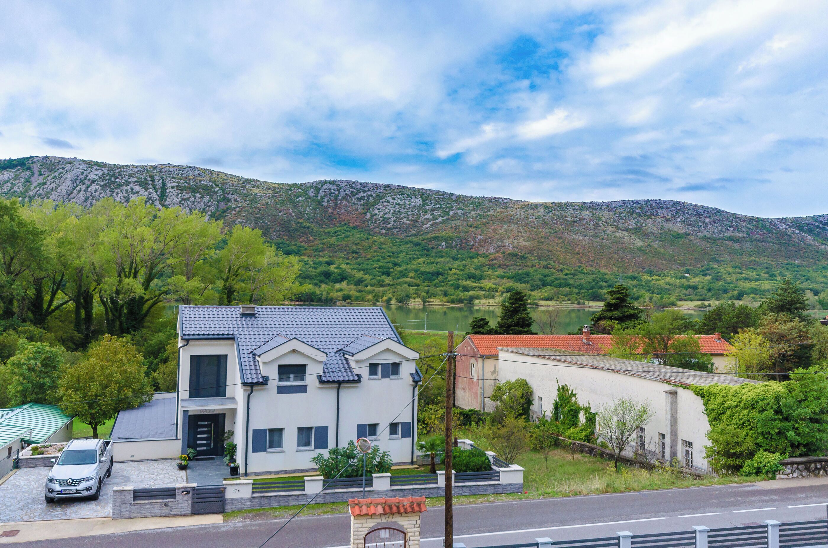 منظر من الجو على ارتفاع عالٍ