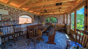 Terrace/patio - Apartments Biserka (Rab)