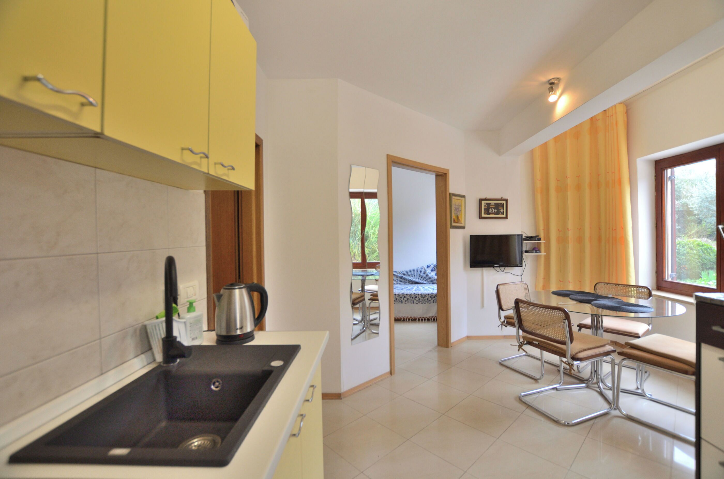 Apartment (A2) | Private kitchen | Fridge, microwave, stovetop, espresso maker