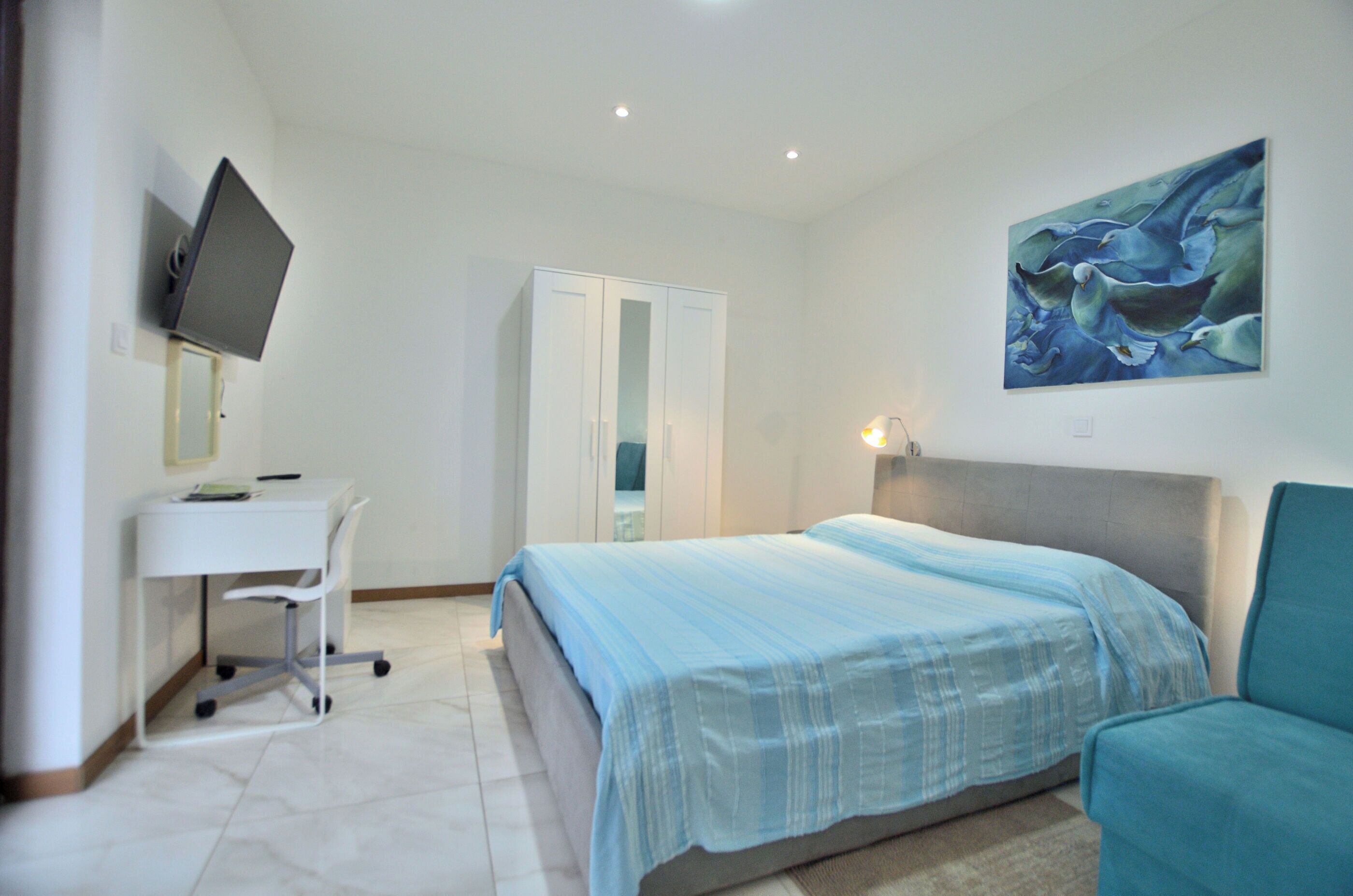 Lägenhet (A1) | Strykjärn/strykbräda och gratis wi-fi