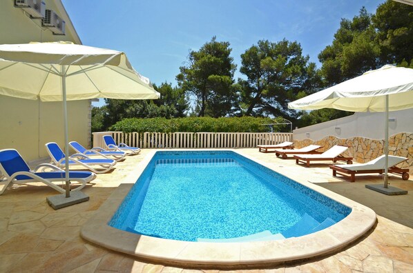 Outdoor pool - Villa Korcula (Blato)