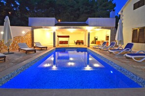 Outdoor pool - Villa Korcula (Blato)