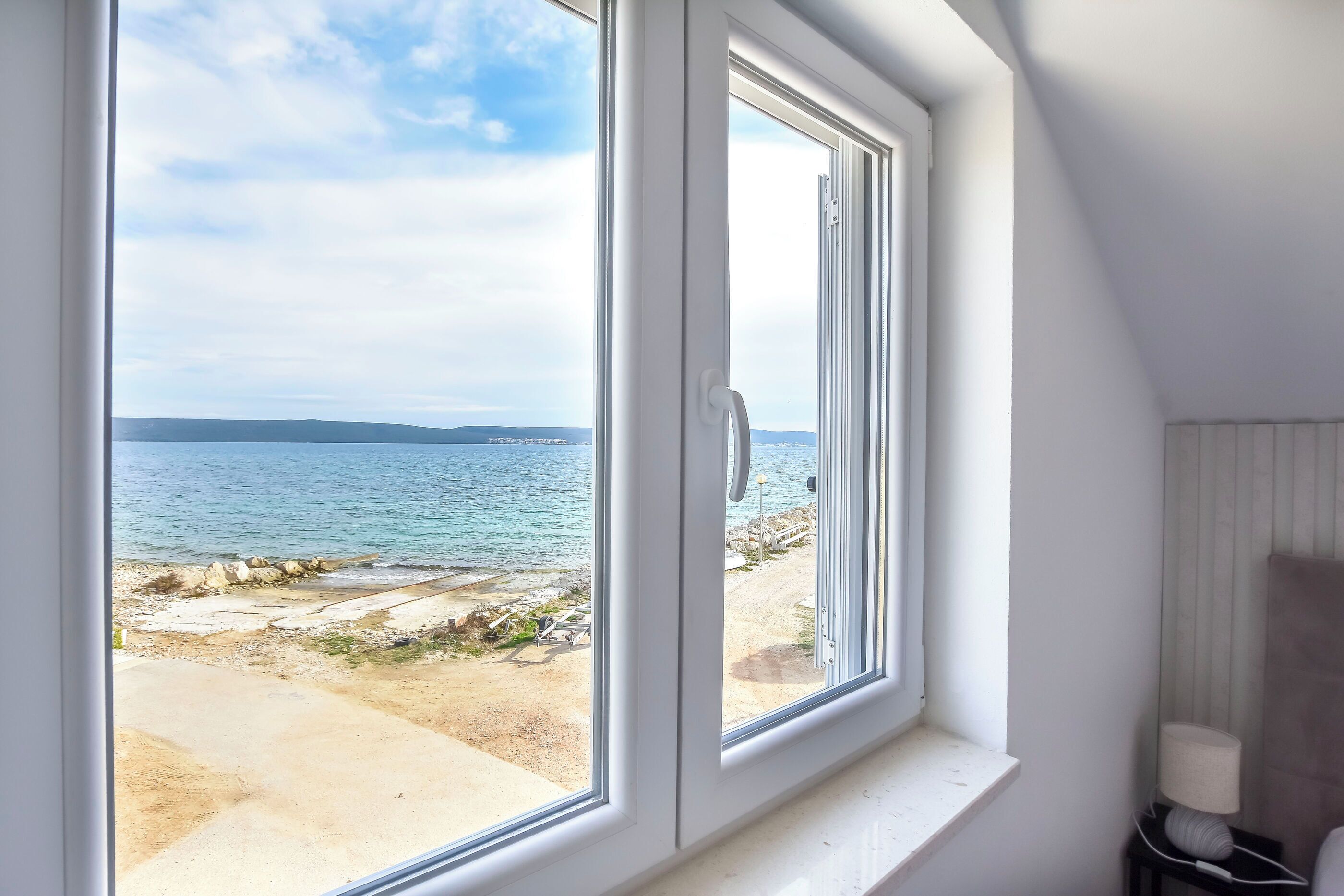 Ferienhaus | Blick auf das Wasser