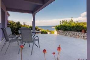 Villa | Terrace/patio - House Villa Beleca (Hvar)