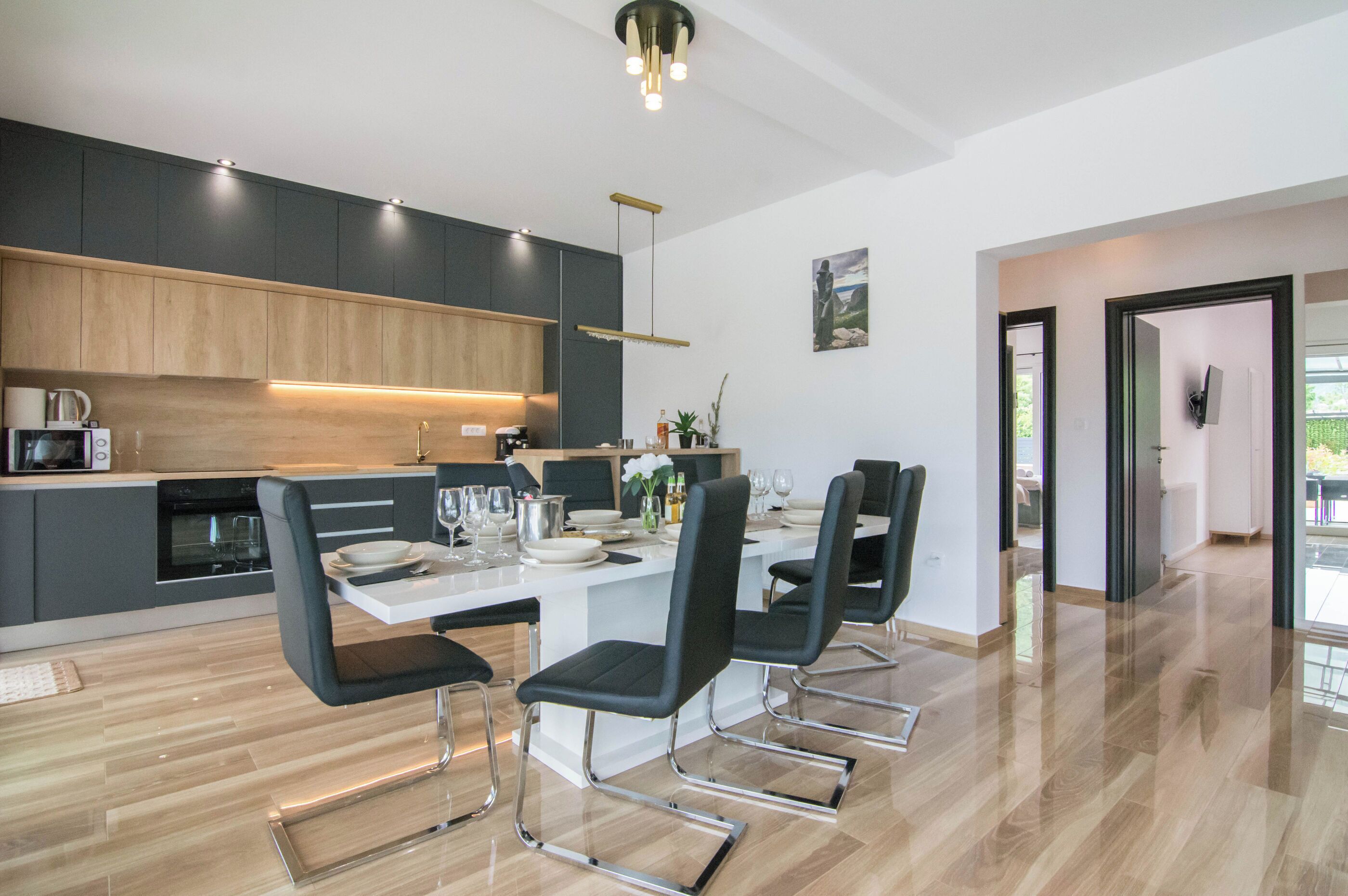 فيلا | مطبخ خاص | ثلاجة، ميكروويف، فرن، موقد طهي مسطح