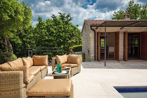 Terrace/patio - Villa Nonna Lucia (Groznjan)