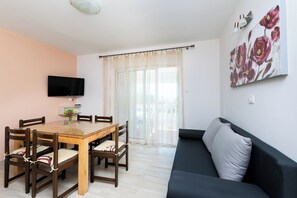 Apartment (A2) | Living room - Apartments Ruza Tomislav (Lopar)