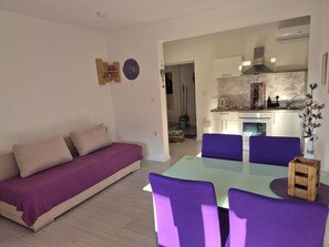 Apartment (A1) | Living room - Apartments R and E (Rab)