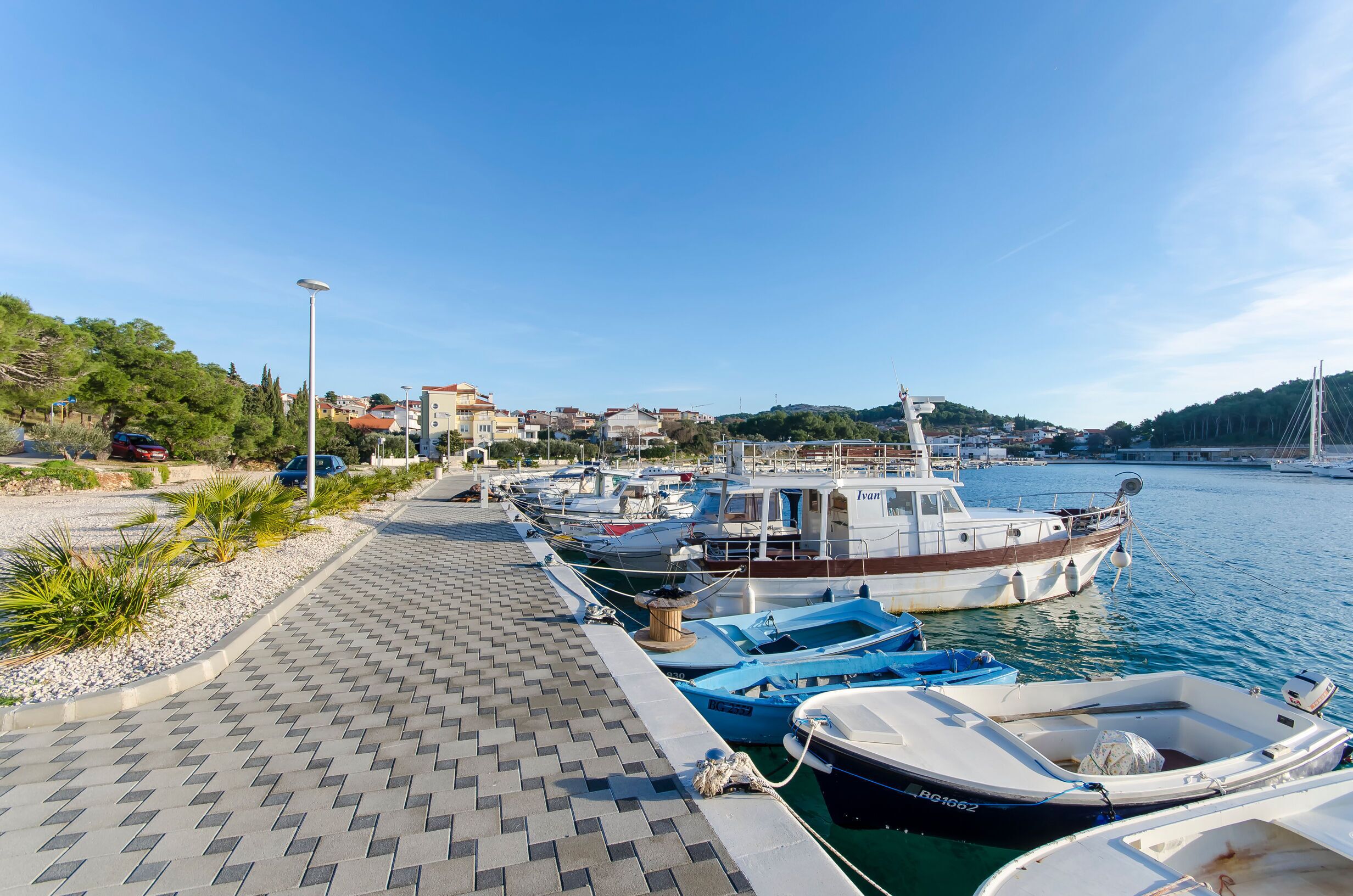 Blick auf das Wasser