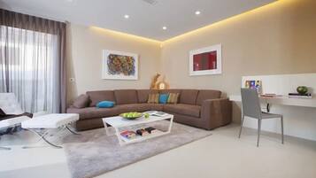 Villa | Oppholdsrom | Smart-TV og Netflix