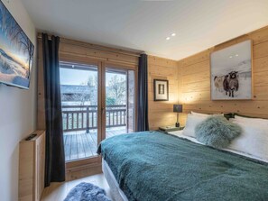 4 bedrooms, free WiFi, bed sheets - Duplex at the lift base in Megève - 4 bedrooms (Megève)
