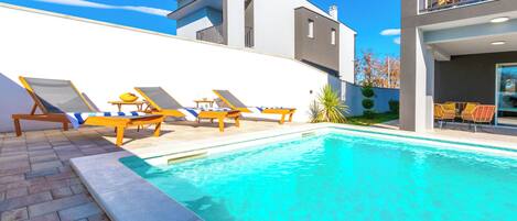 Außenpool, beheizter Pool