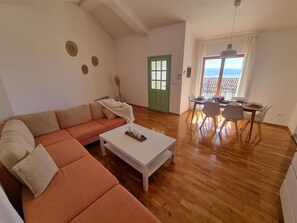 House | Living room - House Ivona (Crikvenica)