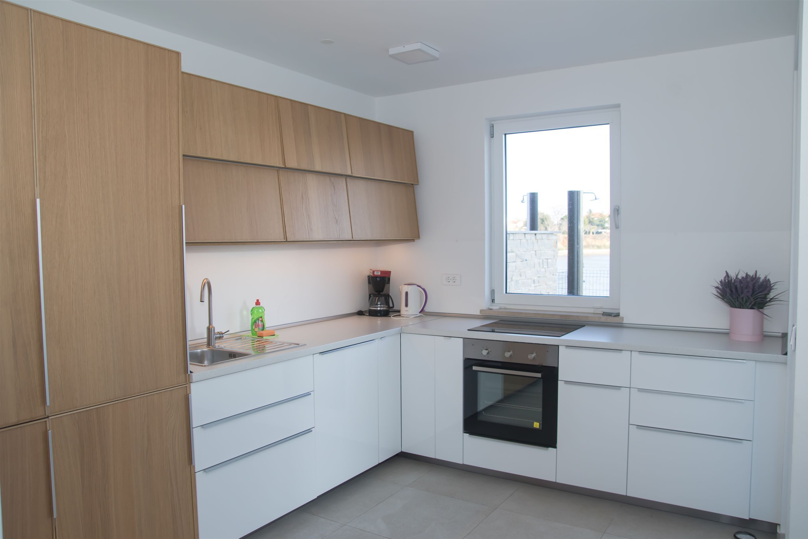 Villa | Private kitchen | Fridge, oven, stovetop, dishwasher