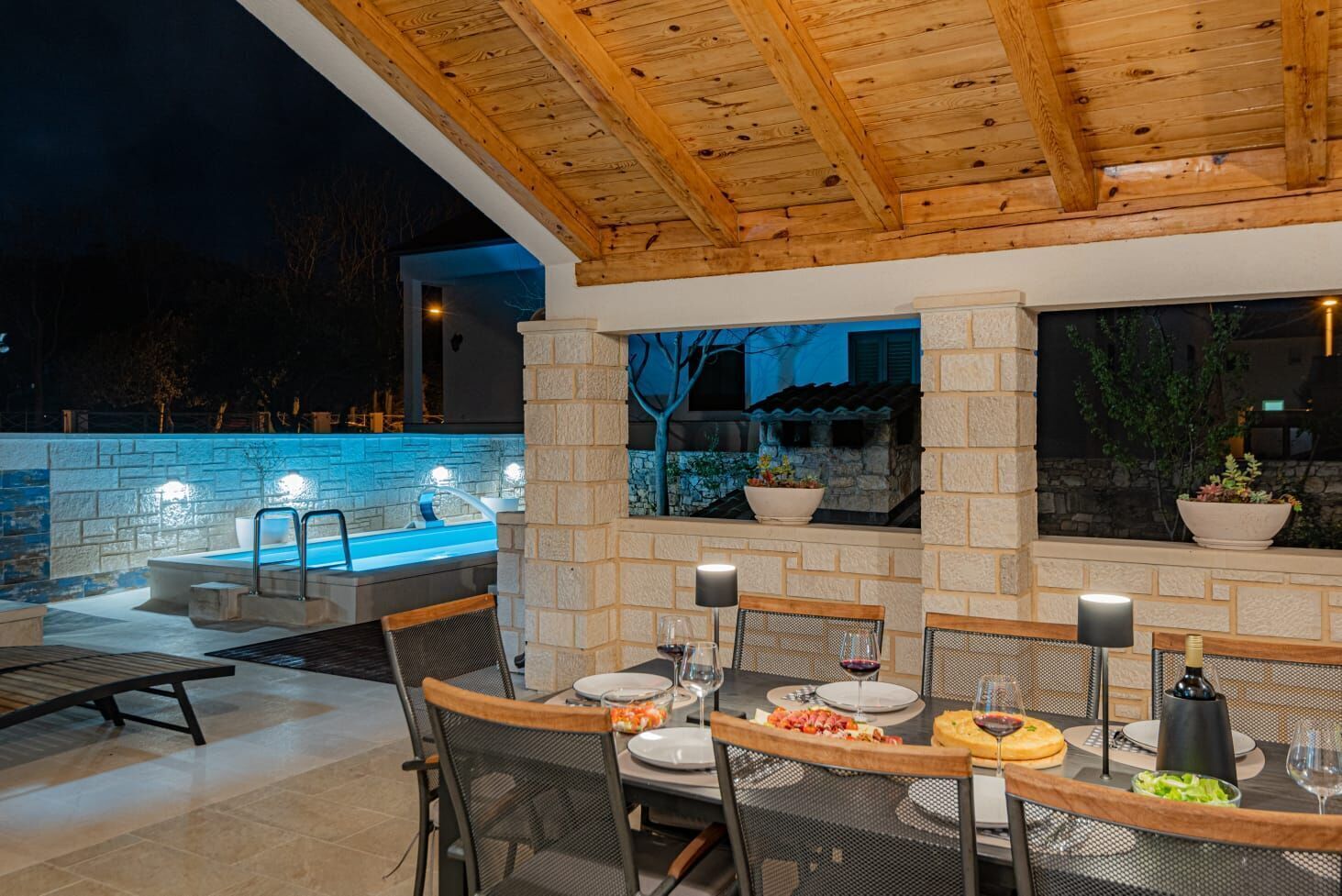 Restaurante al aire libre