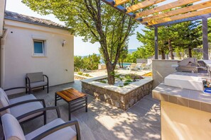 Terrace/patio - Villa Turquoise Breeze (Novi Vinodolski)