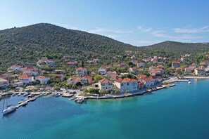 Aerial view - Apartments Tiho II (Marina)