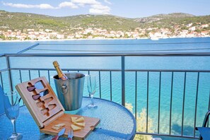 Balcony - Apartments Tiho II (Marina)