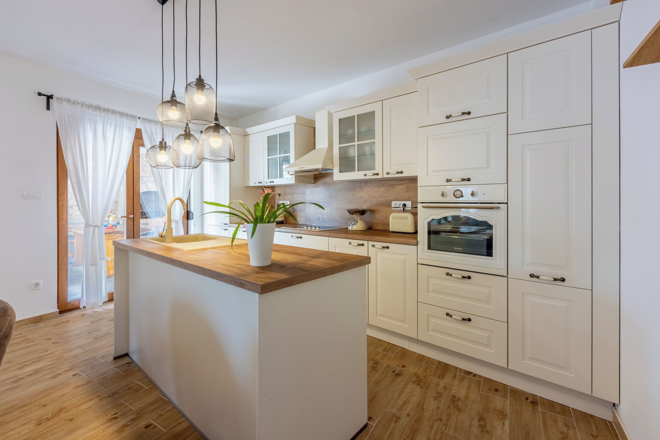Villa | Private kitchen | Espresso maker, fridge, microwave, oven