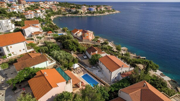 Aerial view - Villa Marina (Rogoznica)