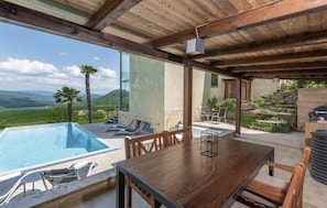 Terrace/patio - Villa Le Grand Cru (Motovun)